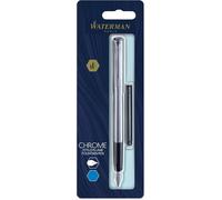 Ershi-Allure Stylo Plume - Chromé - Plume Fine - Plume Fine - Emballé Sous Blister[8]