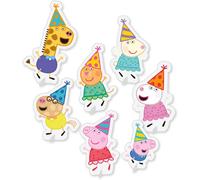 Ershi-Amscan Peppa Pig 9918342 Lot De 8 Décorations De Table D'anniversaire Pour Enfants Avec Dispersions Et Personnages Debout[7719]