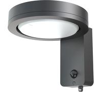 ERSHI-Applique murale solaire LED 3200 lm - Angle réglable - Capteur de mouvement PIR - Étanche IP65 - Facile à installer sur la p[788]