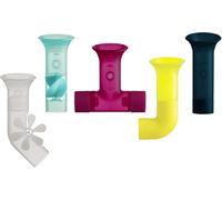 Ershi-B11379 Toy, Accessories For Babies And Toddlers, 5 Water Bath Time, Suitable For 1, 2, 3 And 4 Year Olds, Pipes Multicoloure[2502]