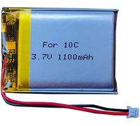 Ershi-Batterie De Rechange 3,7v 1100mah Pour Sena 10c Intercom Moto Bluetooth,Sena 10c Pro Oreillette Bluetooth Casque Moto Interp[1