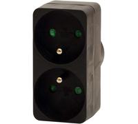 Ershi-Biplite Domino Noir - 2 X 16 A[630]