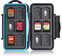 Ershi-® Boîte De Protection Pour Carte Mémoire Pour 12 Jeux Nintendo Switch ¿ Étui Pour Carte Mémoire ¿ Sac De Voyage ¿ Étui De Pr[334]