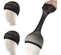 Ershi-Bonnets De Perruque En Maille Extra-Longs Pour Cheveux Longs Et Épais, Bonnet De Perruque En Résille Pour Femmes, Filet À Ch[1