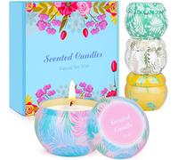 Ershi-Bougie Parfumée Dans Un Verre, ¿¿¿ ¿¿¿.Coffret Cadeau De Bougies Parfumées Pour Femme, Petits Cadeaux Pour Femme Noël,[3911]