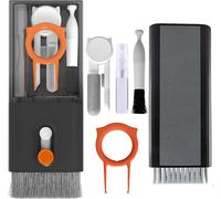 ERSHI-Brosse à Clavier, Kit De Nettoyage 10 en 1, Keyboard Cleaning Brush Kit, Brosse à Clavier Multifonctionnelle, Kit De Nettoya[176]
