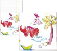 Ershi-Cam Et Leon - Accessoires Décoration D`Anniversaire Enfant - Thème Animaux De La Forêt - Assiettes, Gobelets, Serviettes, Co[943]