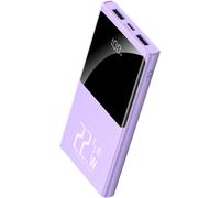 Ershi-Chargeur Portable 10 000 Mah Powerbank 22,5 W Batterie De Charge Rapide Avec Entrée Et Sortie Usb-C Et Grand Écran Led Charg[2582]