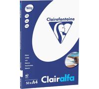 Ershi-Clairefontaine 38789 Papier Alfa Multifonctions A4 160g/M2 Heur 170 Opacité 93 Rigidité 135 Lot De 50 Vert[786]