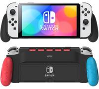 Ershi-Coque Compatible Avec Le Modèle Nintendo Switch Oled, Design Unique Amélioré Avec 5 Emplacements De Jeu Confortable Et Ergon[727]