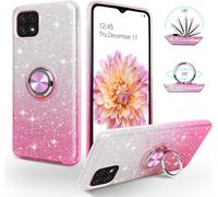 Ershi-Coque Iphone 12 Pro Max Avec Anneau Rotatif 360° Support De Voiture Magnétiqu, Paillettes Scintillantes Brillantes Etui Prot[5078]