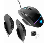 ERSHI-Deep Gaming ProSwap Souris modulaire USB avec 3 panneaux latéraux interchangeables (3, 5 et 10 boutons), lumière RGB, capteu[9