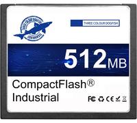 ERSHI-Dogfish 512Mo Compact Flash Card Carte Mémoire CF Type I Haute Performance FAT16 pour Équipements Industriels et Appareils P[402]