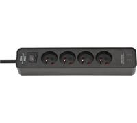ERSHI-Ecolor multiprise à 4 Prises avec Prise de Charge USB C (multiprise avec 2X Chargeur USB C, Interrupteur et câble de 1,5m) N[580]