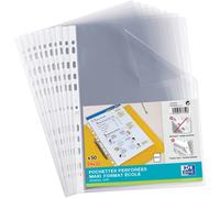 Ershi-Elba Sachet De 50 Pochettes Perforées Pour Document 24 X 32 Cm En Polypropylène Transparent 100206905[200]
