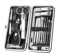 Ershi-Ensemble De Coupe-Ongles En Acier Inoxydable, Kit De Manucure Et Pédicure Professionnel, Ciseaux À Ongles Set De Soins Du Vi[5