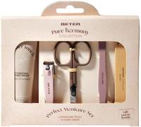 Ershi-- Ensemble De Manucure Pure Harmony, Ensemble De 4 Pièces (Lime À Ongles, Pince À Épiler, Ciseaux À Ongles, Coupe-Ongles) + [4