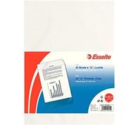Ershi-Enveloppes ""U"" De Luxe, Transparent, Feuille En Polypropylène Brillant, 1 Paquet X 25 Pièces[2232]