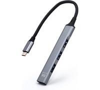 ERSHI-EW1145 USB C Hub, 4 Port Ultra Slim Data Hub, Hub avec 3 Ports USB A 2.0, 1 Port USB A 3.2, Slim Type A Hub pour Macbook Pro[498]