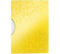 Ershi-Farde Colorclip A4, Capacité 30 Feuilles, Plastique Souple, Jaune, Wow, 41850016[2300]