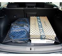 Ershi-Filet À Bagages 100 X 80 Cm - Filet De Coffre Pour Grandes Voitures, Suv, Break, Bus, Camping-Car Avec Crochets Massifs - Or[4