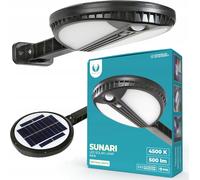 ERSHI-Forever Light FLS-12 Lampe solaire LED 6 W, 500 lumens, batterie 4500 K 2400 mAh, capteur de mouvement PIR, capteur crépuscu[1732]