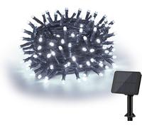 ERSHI-Guirlande lumineuse solaire d'extérieur - 6 m - 60 LED - Résistante aux intempéries - 8 modes - IP65 - Étanche - Pour balcon[6