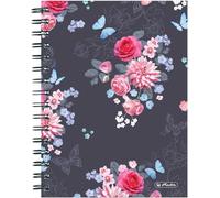 Ershi-Herlitz Ladylike Article De Papeterie Carnet À Spirales Flowers Cahier À Spirales[545]