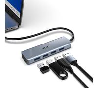 ERSHI-Hub USB C, 4 in 1 Adaptateur USB C vers USB 3.1 (4* Port USB 3.1) pour PS5, PC, Ordinateur Portable, clé USB, imprimante, Ma[1416]
