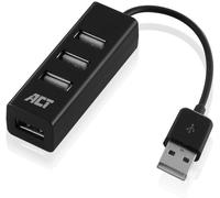 ERSHI-Hub USB Mini 4 Ports USB Répartiteur USB Portable pour PC et Ordinateur Portable - AC6205[909]