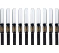 Ershi-Jinhao Lot De 10 Convertisseurs D'encre En Métal Pour Stylo Plume Jinhao, Baoer, Fuliwen, Duke Et Stylo Chinois À 95 %[726]