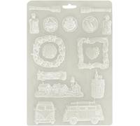 Ershi-K3pta4591 Mould Doux, Gris, 21 X 29,7 X 1,1 Cm[2513]