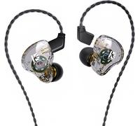 ERSHI-KBEAR KS1 Écouteurs filaires Excellent Son de Basse avec Moniteur d'alimentation dans l'oreille, Casque Intra-auriculaire IE[1447]