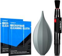 ERSHI-Kit de nettoyage 4 en 1 pour appareil photo avec souffleur d'air, brosse et chiffon en microfibre compatible avec les appare[82]