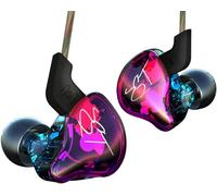 ERSHI-KZ ZST Écouteurs Intra-Auriculaires Filaires\u200c, Ecouteur 1BA+1DD pour audiophiles,IEM Prise Jack 3.5mm, oreillette Filai[1120]