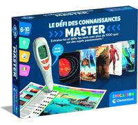 Ershi- Le Défi Des Connaissances Master Enfants 6¿10 Ans Jeu Éducatif Quiz Éducatif Avec Stylo Parlant 1000+ Questions [1