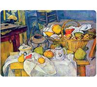ERSHI- - Lot de 4 Sets de Table - Paul Cézanne, Still Life with Basket 1890-42x29cm[2050]