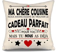 ERSHI-Ma chère cousine Nous Avons essayé de trouver Le Cadeau Parfait pour toi mais tu Nous as déjà Housses de Coussin rigolotes p[1669]