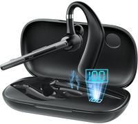 ERSHI-Oreillette Bluetooth V5.3 avec Double Micro ENC, 12h d¿Appels, Écouteur Intra-Auriculaire Mains Libres avec Boîtier de Charg[1