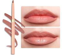 Ershi-Oulac Crayon À Lèvres Mat Waterproof, Marron Lipliner Anti-Salissures Tient 12 Heures+, Très Pigmenté, Souple, Pour Des Lèvr[3