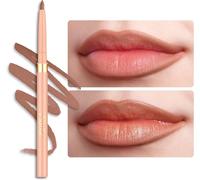 Ershi-Oulac Crayon À Lèvres Mat Waterproof, Nude Lipliner Anti-Salissures Tient 12 Heures+, Très Pigmenté, Souple, Pour Des Lèvres[2