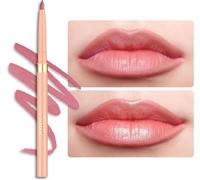Ershi-Oulac Crayon À Lèvres Mat Waterproof, Rose Lipliner Anti-Salissures Tient 12 Heures+, Très Pigmenté, Souple, Pour Des Lèvres[3