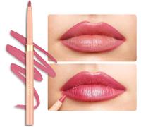 Ershi-Oulac Crayon À Lèvres Mat Waterproof, Rose Lipliner Anti-Salissures Tient 12 Heures+, Très Pigmenté, Souple, Pour Des Lèvres[2
