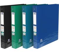 Ershi-Oxford Classeur Oceanis A4xl Dos 40mm 4 Anneaux Ronds Couverture Polypro Recyclé Opaque Couleurs Assorties[950]