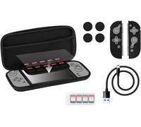 Ershi-Pack D'accessoires Gaming Starter Kit Pour Console Nintendo Switch 2 - Housse - 4 Appuie-Pouces - Verre Trempé - Boîtier 9 J[443]