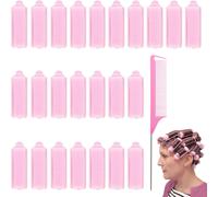 Ershi-Pack De 24 Bigoudis Pour Cheveux Courts, Set De Bigoudis Éponge, Bigoudis Sans Chaleur, Bigoudis En Mousse Souple 20 Mm, Big[3