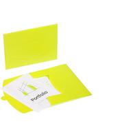 Ershi-Pagna Multipack 21007-17 Wallet Pp Lot De 5 Porte-Documents Vert Citron[3166]