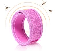 Ershi-- Parakito - Bracelet Anti-Moustiques Rechargeable - 2 Recharges Incluses - 1 Mois D'utilisation - Sans Deet - Motif Graphiq[1