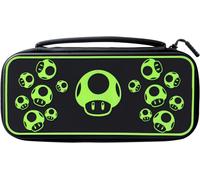 Ershi-Pdp Gaming Licence Officiel Switch Console Case - 1-Up Glow-In-The-Dark - Works Avec Switch Oled & Lite[651]