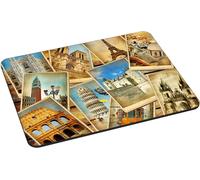 ERSHI-Pedea 67007036 Tapis de souris avec Motif Vintage Travel[1227]